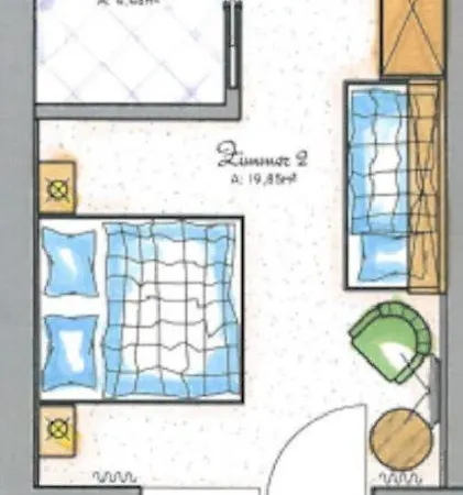 מלון Hohe Bruecke 3*