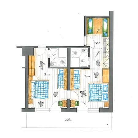 מלון Hohe Bruecke מיטרסיל